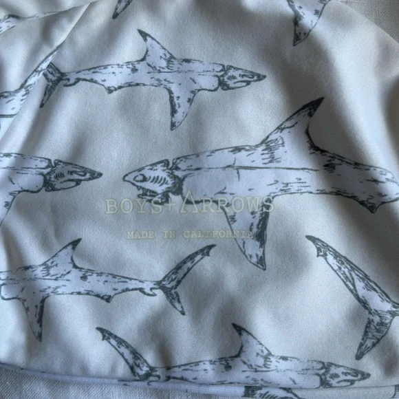 Boys + Arrows Shark Bikini Top - Picture 3 of 4